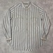 80-90s EMPORIO ARMANI ストライプシャツ カーブフラップ