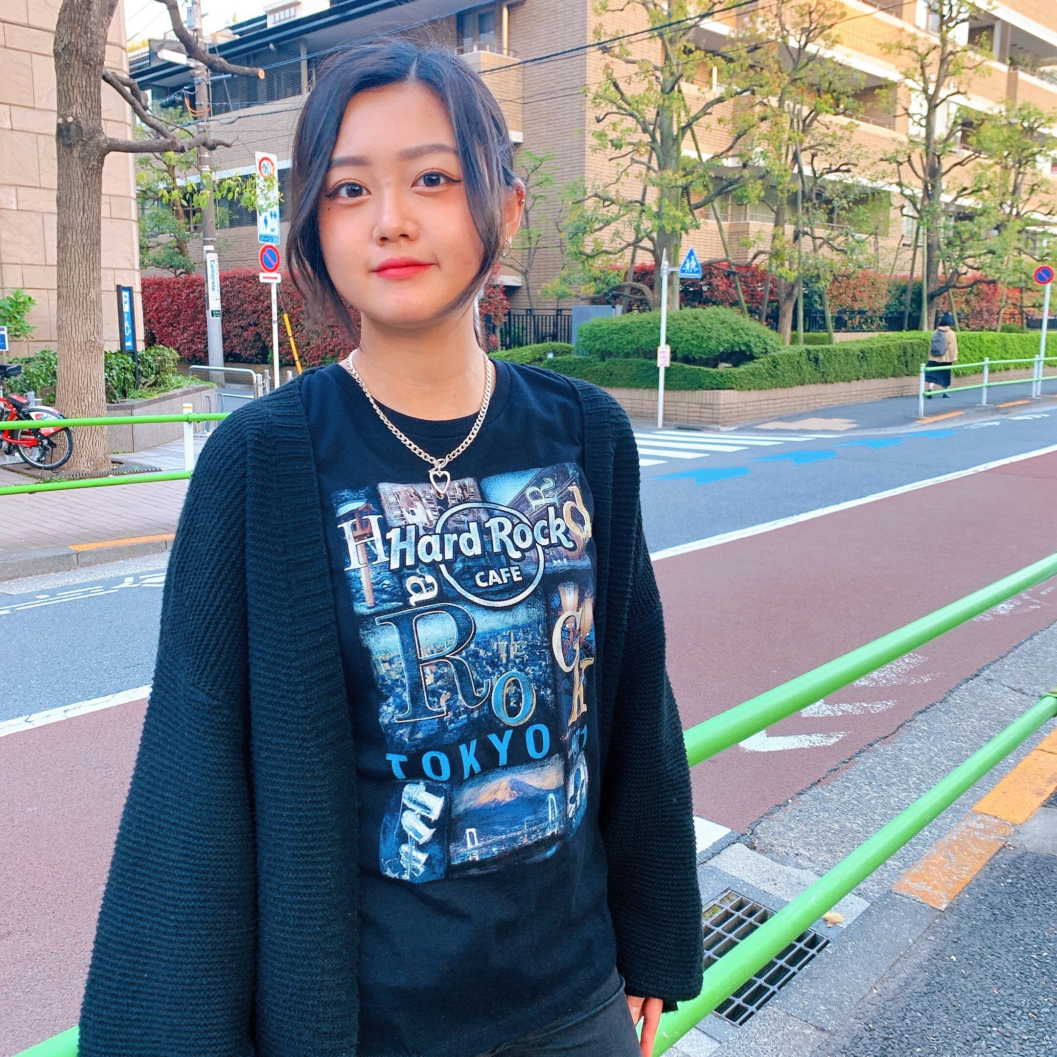 TOKYO 東京 Ladies Black City T-shirt