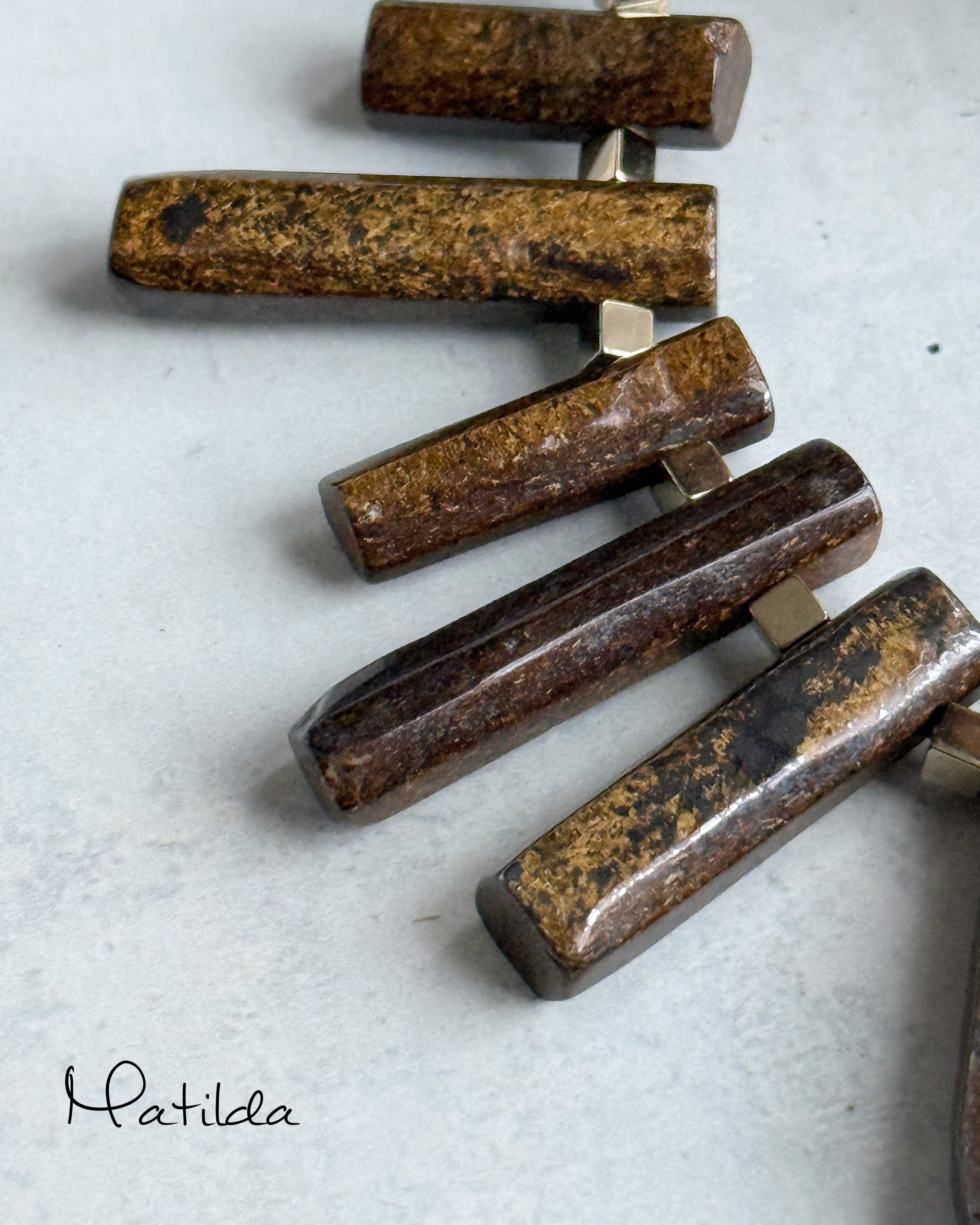 tumble bracelet(ブロンザイト)