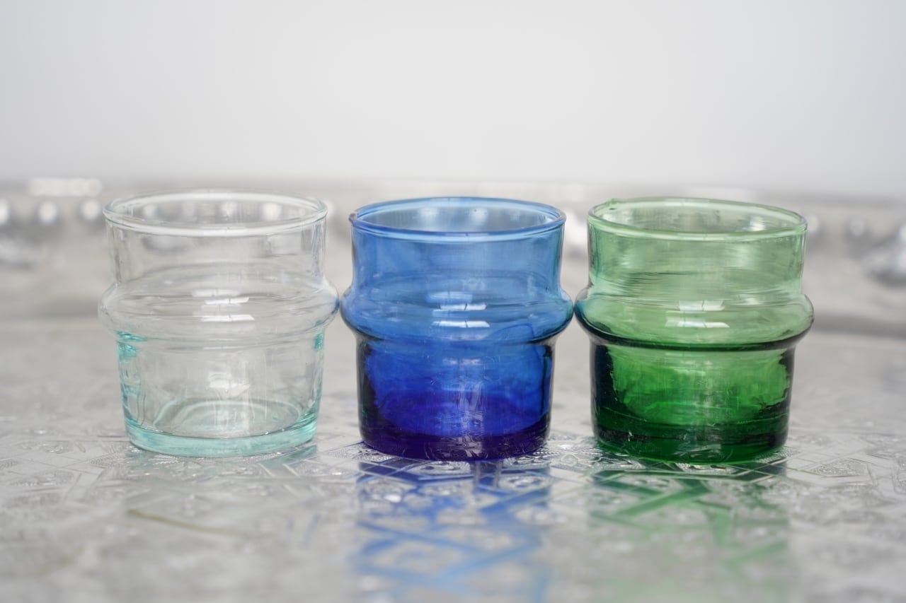 モロッコ　キャンドルグラス