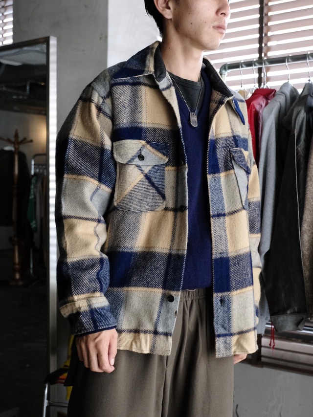 Used 70's JCPenney check shirt