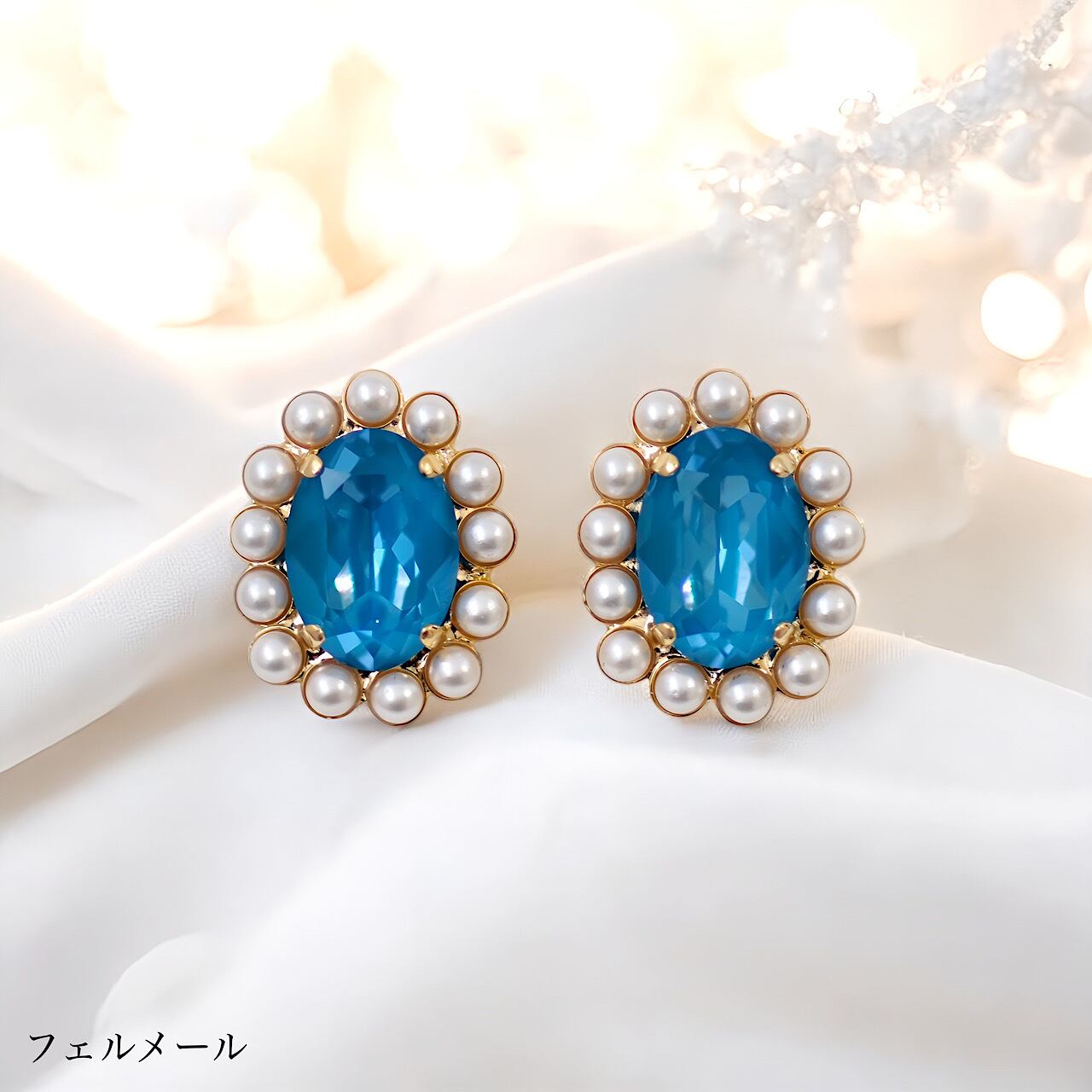 MAKI NUMOTO キャンディ オーバルピアス アートキャンディ オーバルピアス | MAKI NUMOTO (マキ ヌモト