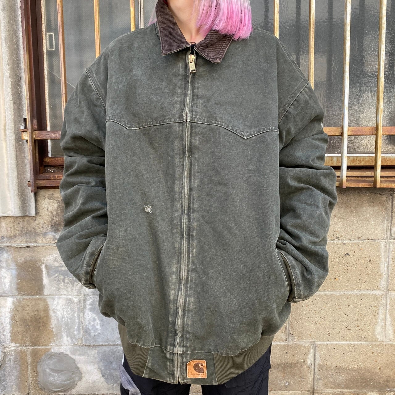 ビッグサイズ Carhartt カーハート サンタフェジャケット ダック地 ...