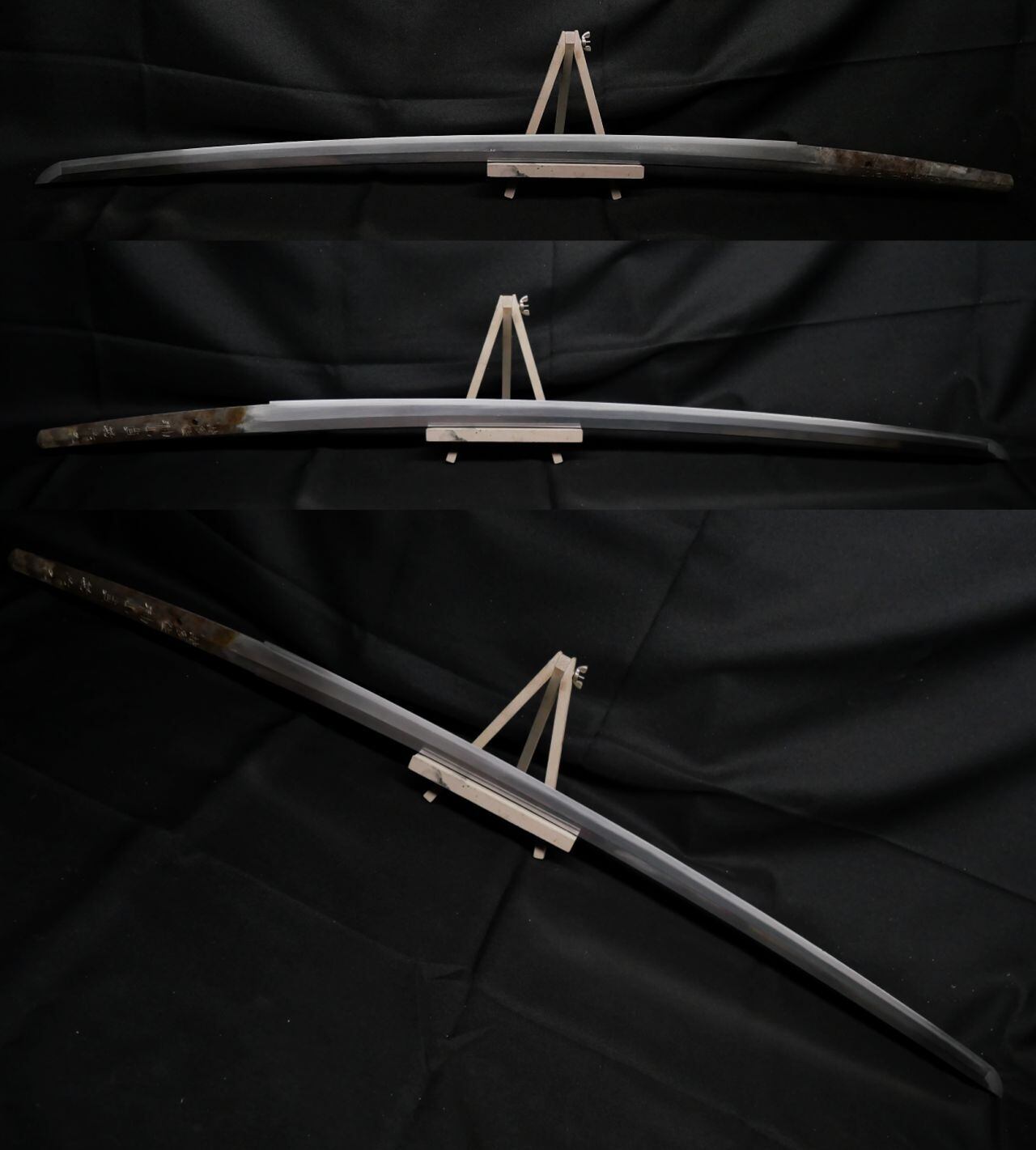 現代刀】月山一門 越後住貞敏 74.6cm 約780g 元幅約3.2cm 元重約8mm