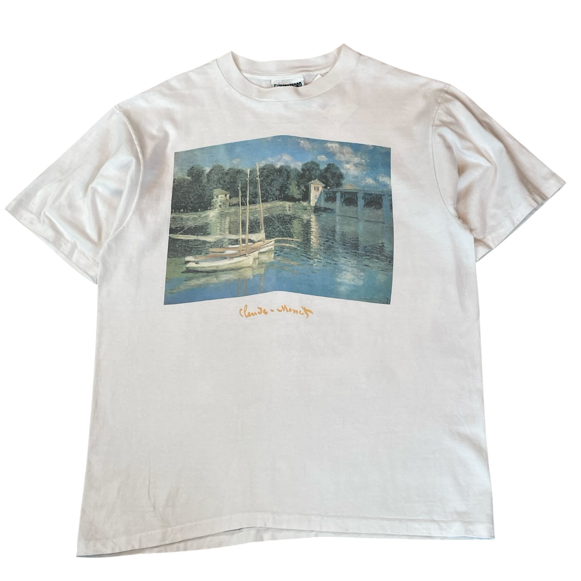 90s Claude Monet "The Bridge at Argenteuil" T-shirt