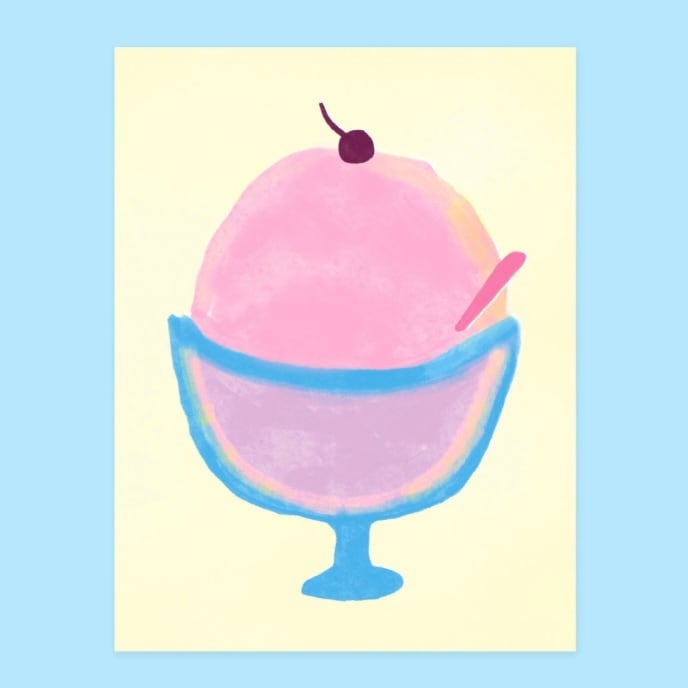 greenyeveryday 〔memo -shaved ice-〕