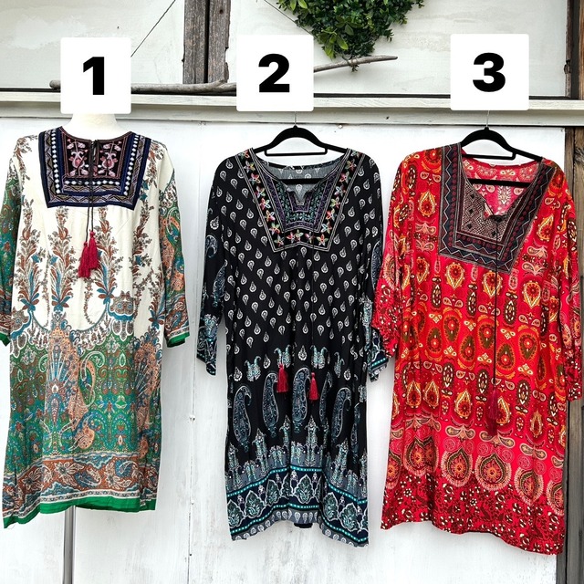 エスニックタッセルチュニックA