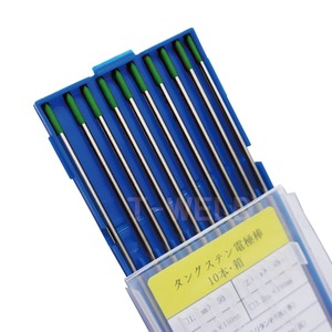 【努力特価】TOAN TIG 溶接用 タングステン電極棒 純タン WP 線径：1.6mm 10本 長さ150mm 正規品