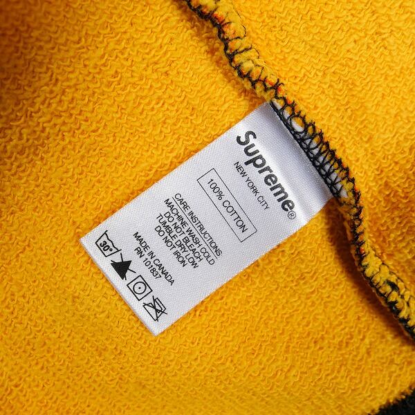 supreme 23SS ファルコン 刺繍 フルジップ パーカー オレンジ M supreme 23SS ファルコン 刺繍 フルジップ パーカー オレンジ M