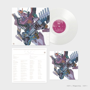 【カラーヴァイナル初回限定盤】高橋洋子「『魂のルフラン』EVANGELION 30th Anniversary Edition LP」アナログ盤(12インチ)