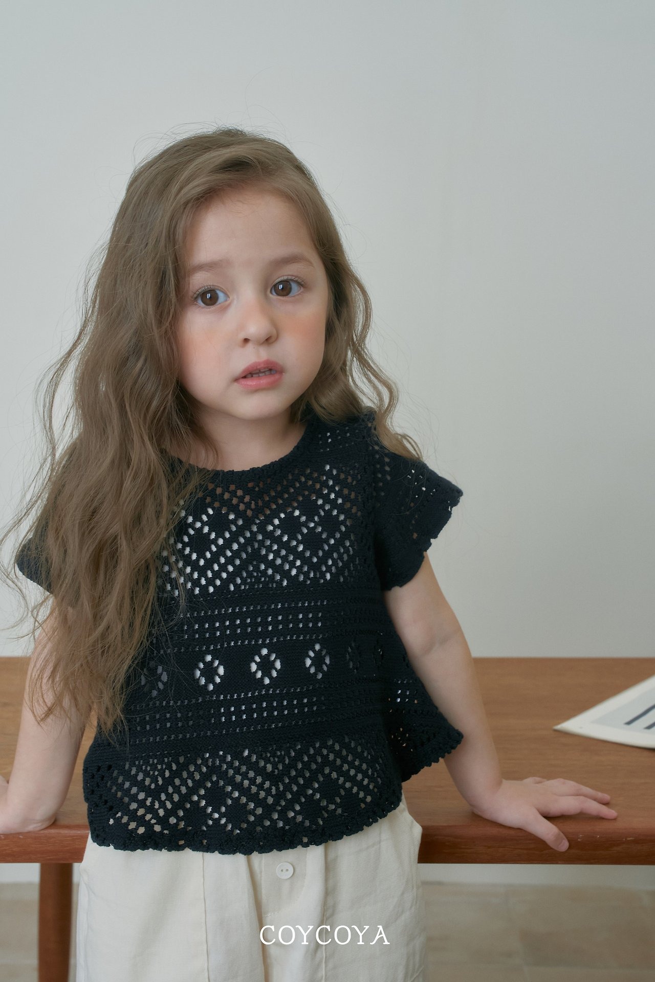 [COYCOYA] Crochet TOP / [코이코야] 크로쉐TOP