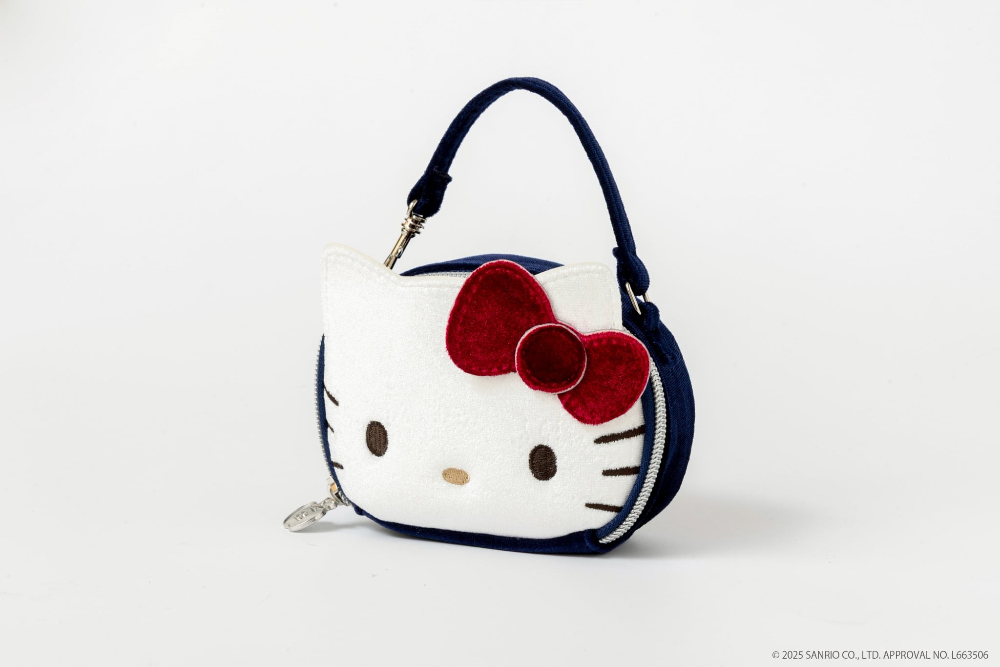 HELLO KITTY × BRILMY MINI ZUBORA COSME POUCH-VELOUR ver. | BRILMY