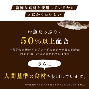 【Einy】国産 無添加ドッグフード小型犬用 さかな 400g