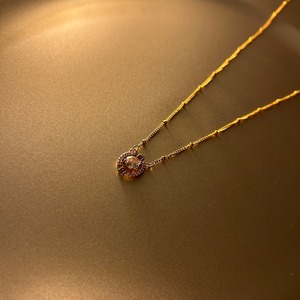 Cercle Stone Necklace〈サークルストーンネックレス〉