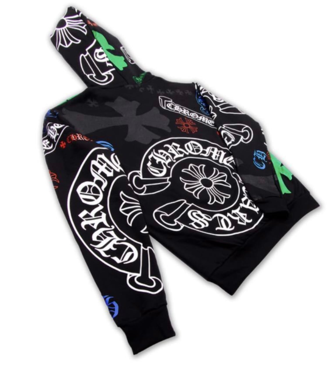 CHROME HEARTS クロムハーツ ゲリラ販売 マルチカラー パーカー