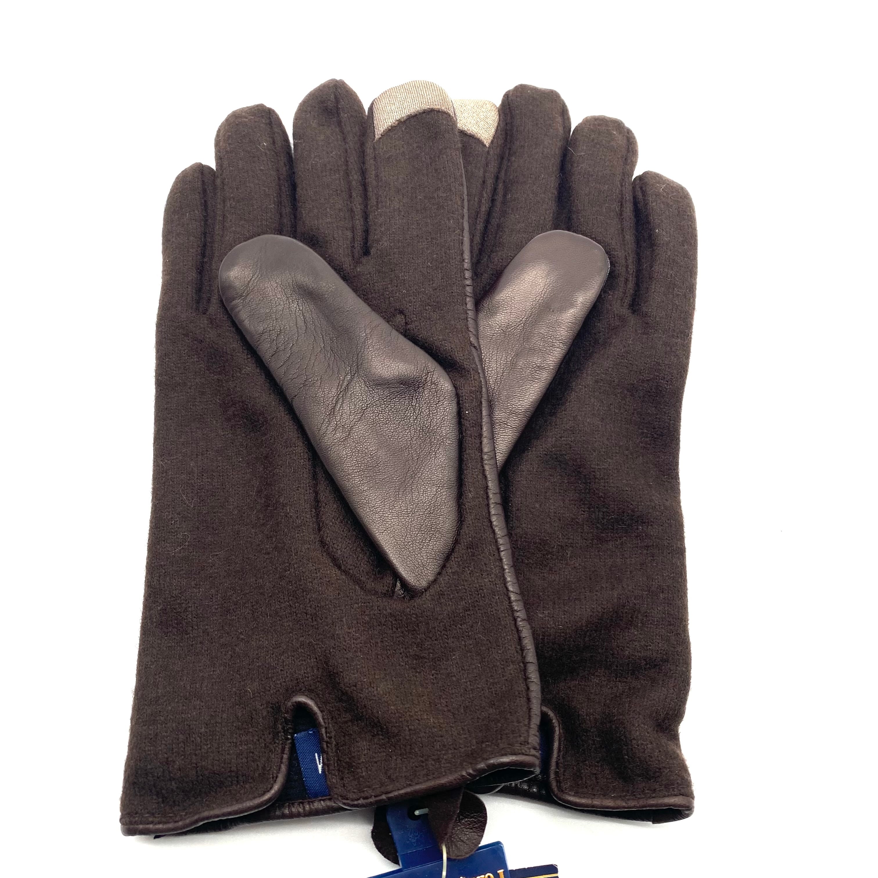 Polo Ralph Lauren ブラウンレザー手袋 Polo Ralph Lauren Leather Glove Brown M Size / ポロラルフローレン