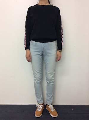 e JEANS テーパードパンツ　powder blue （e-L805）