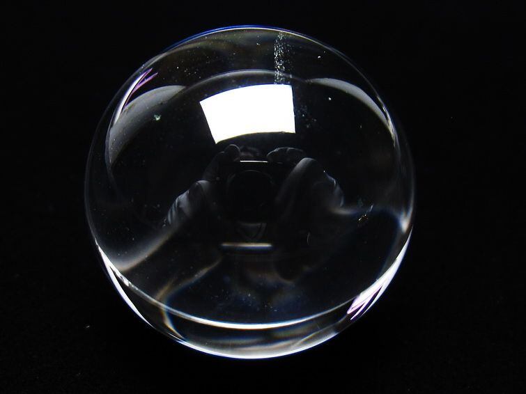 水晶 丸玉 ブラジル産 30mm 一点物 141-6476 | 天然石・パワーストーン