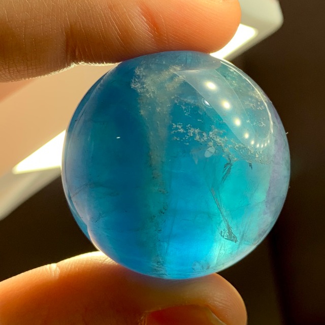 s154.ブルーグラデーションフローライトスフィア