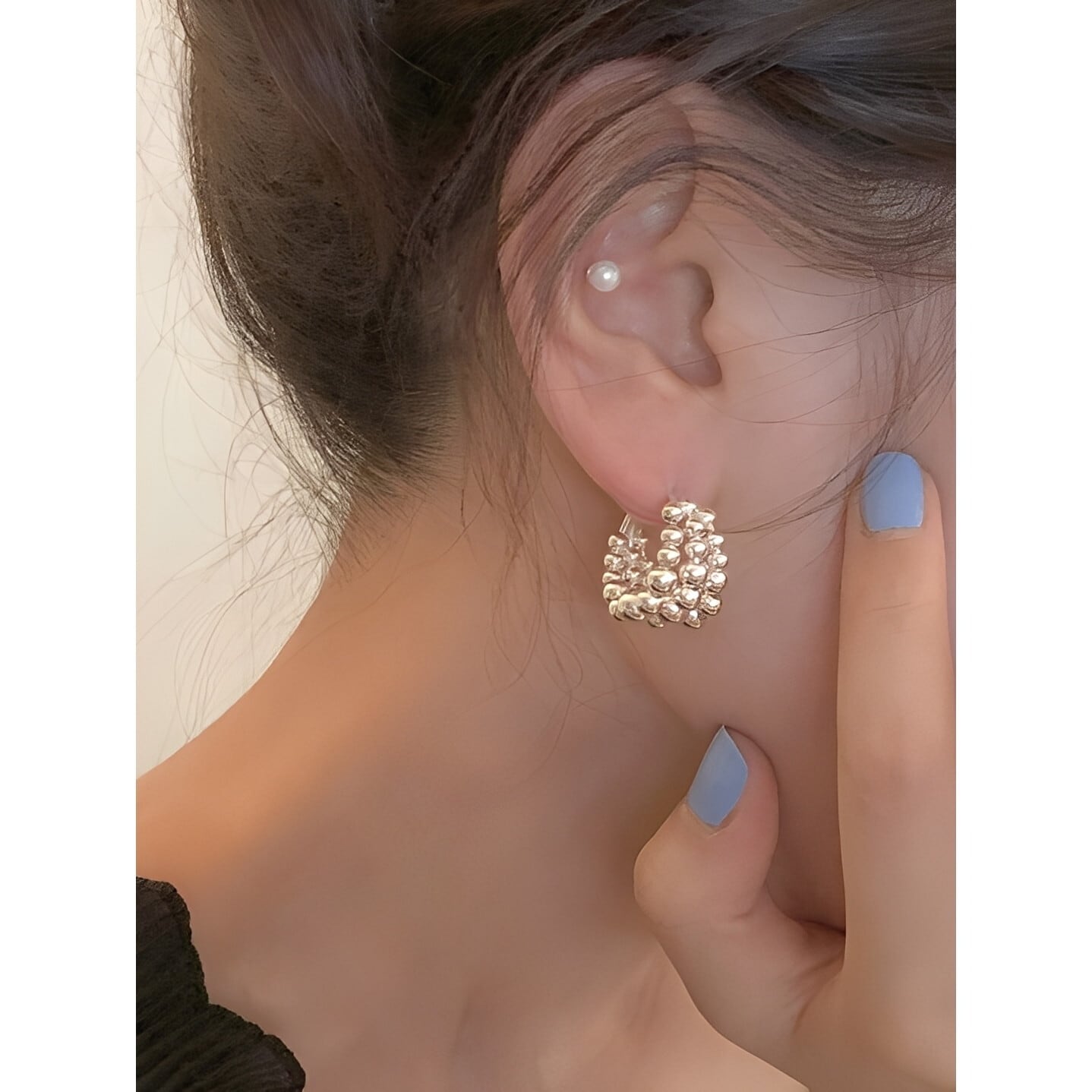 三連ボールピアス RA2867 | RACOLOR ┃ロカラ