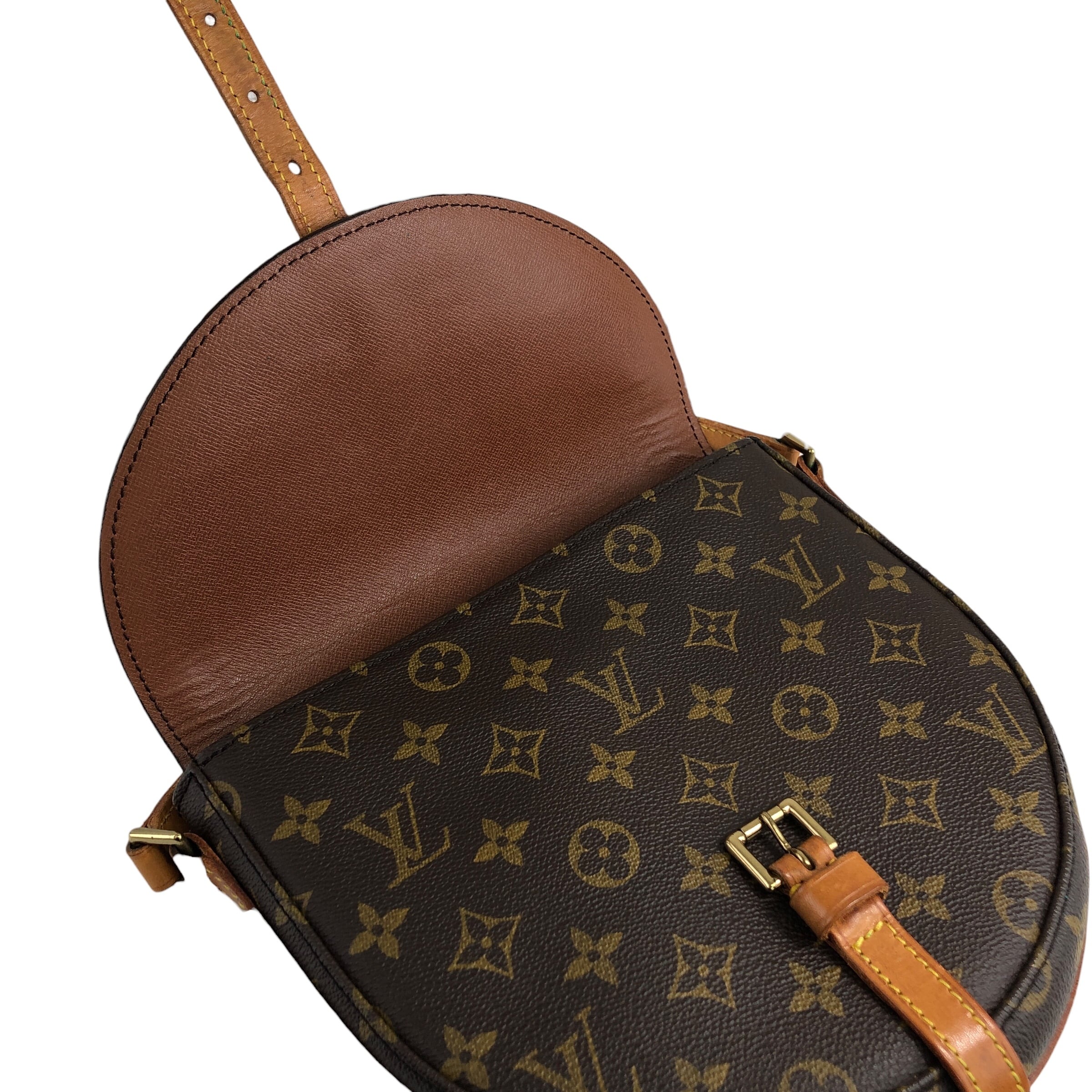 LOUIS VUITTON ルイヴィトン モノグラム ショルダーバッグ ブラウン