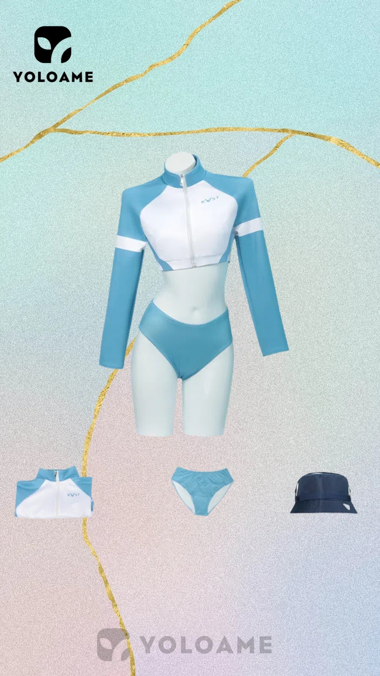 漫之星 ブルーアーカイブ 空井サキ コスプレ衣装