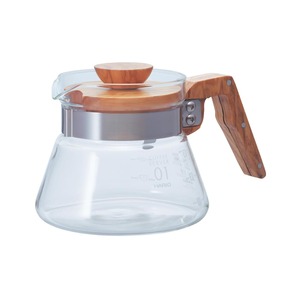 【在庫のみ】HARIO (ハリオ) コーヒーサーバー オリーブウッド 400ml VCWN-40-OV
