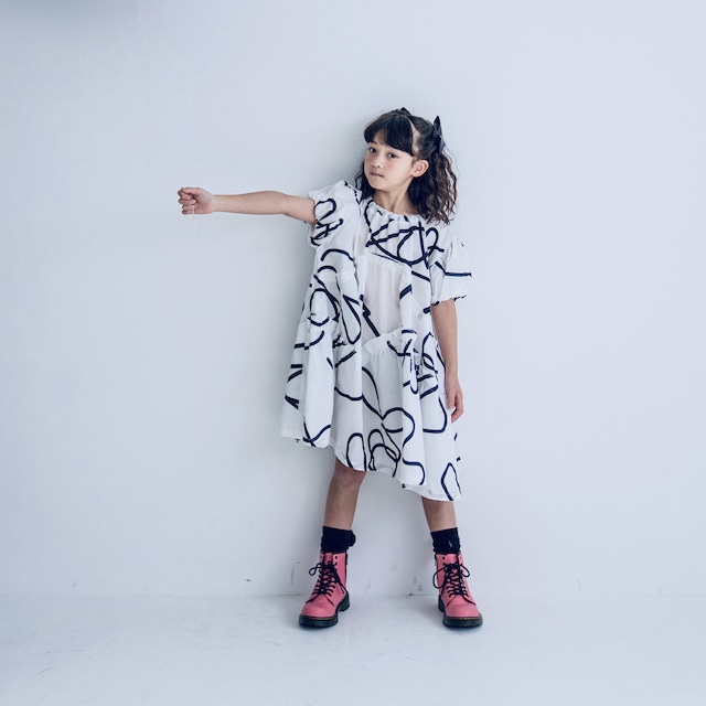 FRG+SB VARIOS GATHERED DRESS / L