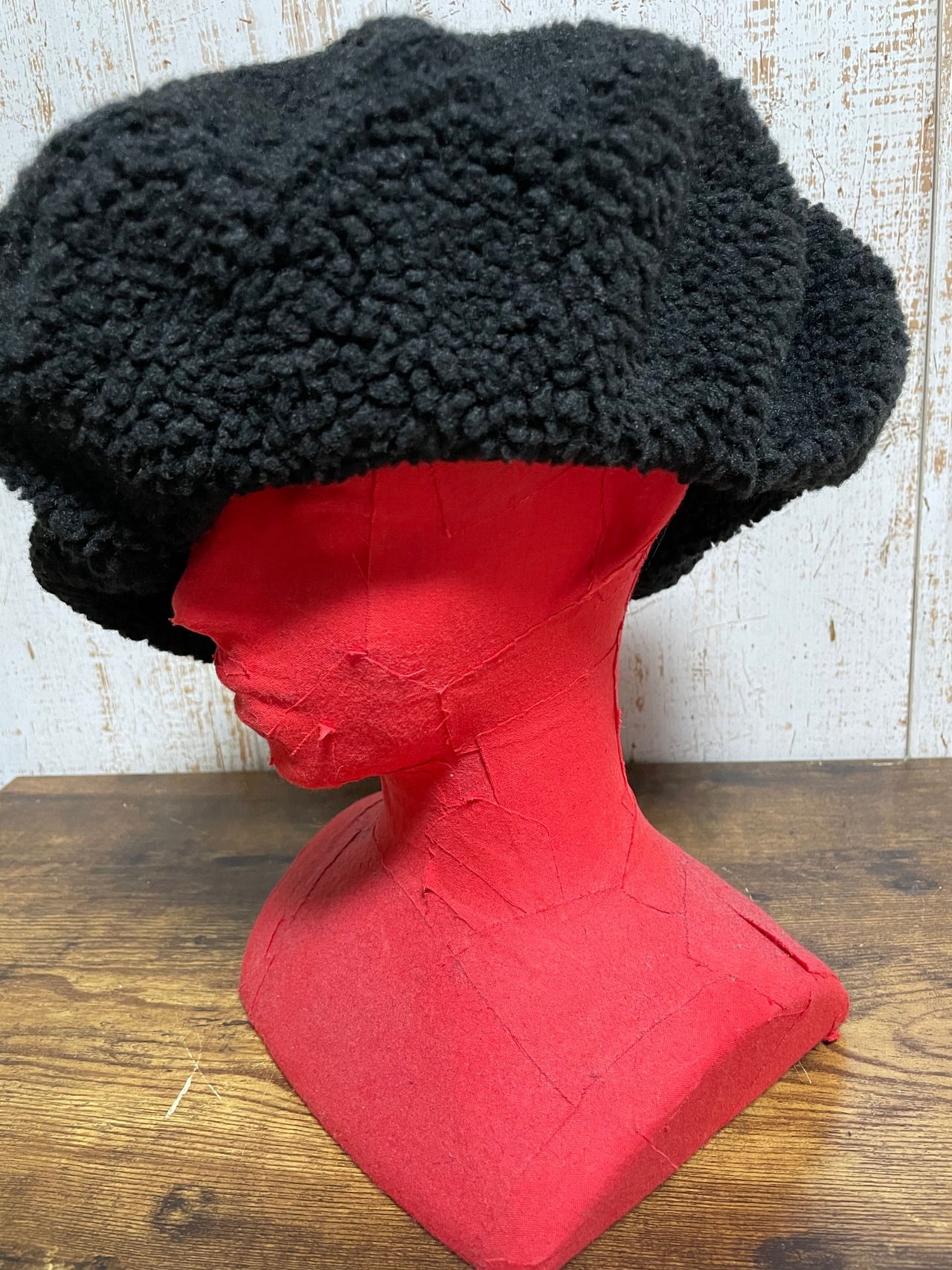 UNFINISHEDモコモコベレー帽