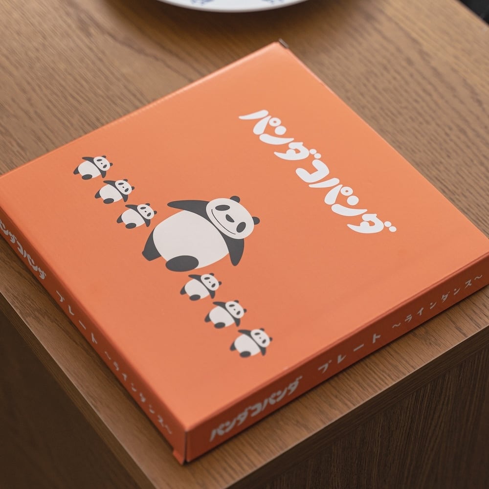 パンダコパンダ 磁器プレート ラインダンス（0927） | すすのこ商店