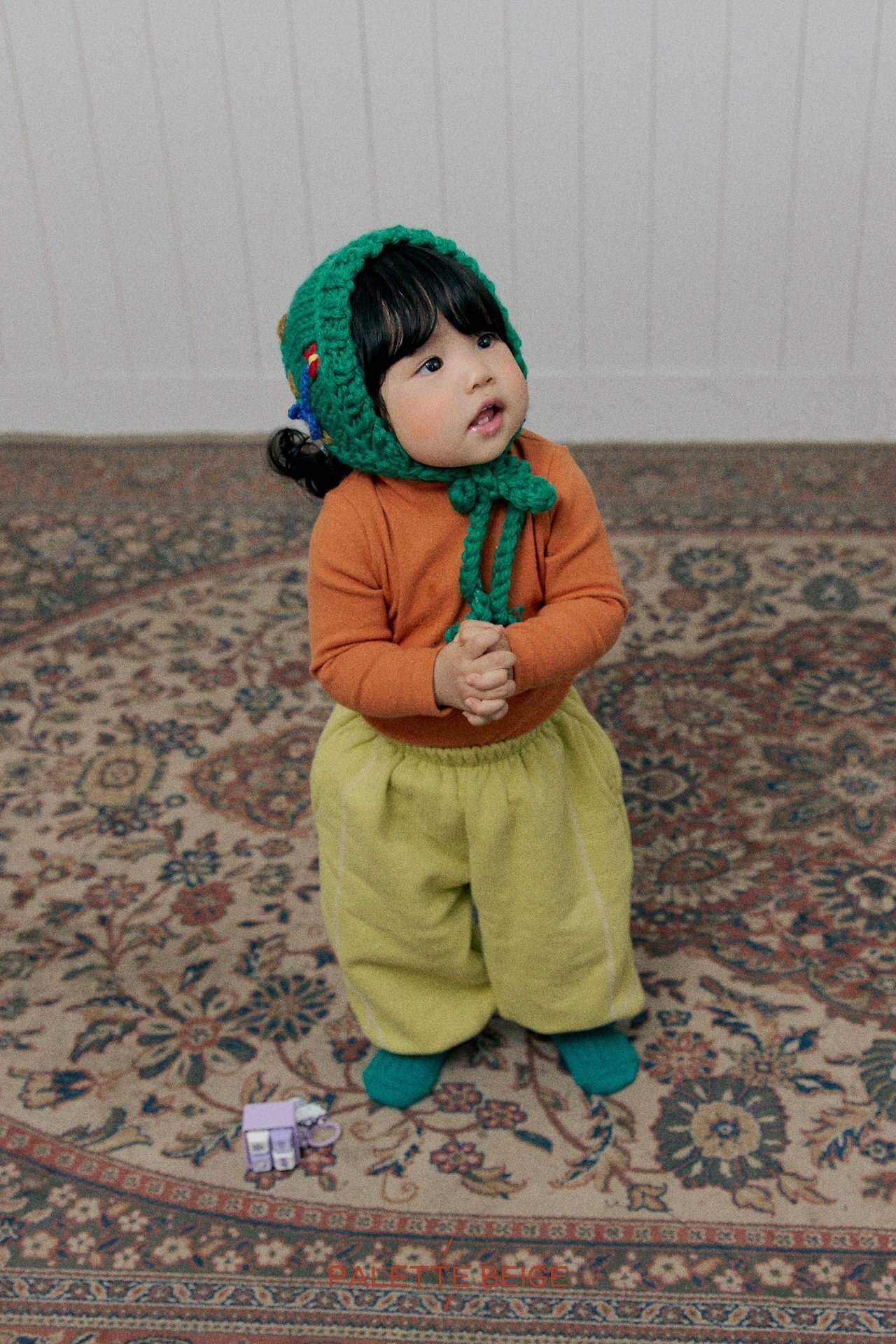 the beige［取寄］color pencil pants 26winter