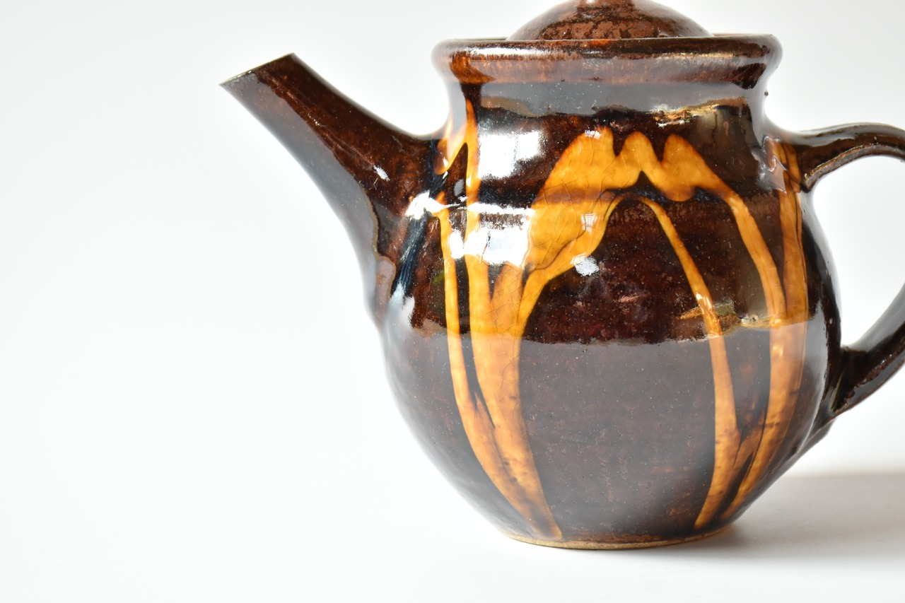 小代焼ふもと窯 / 井上尚之 : ポット ③