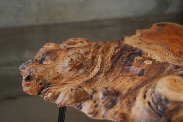 欅のコーヒーテーブル （高さ・カラー変更無料）