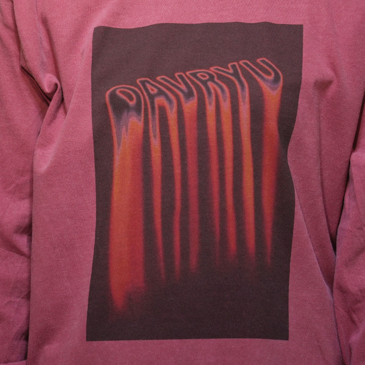 davryu dorodav GD LS TEE [マスタード]