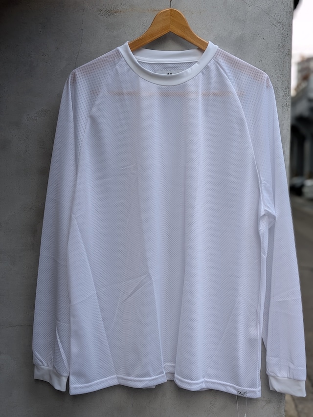 COMFY CMF OUTDOOR GARMENT QUICK DRY MESH TEE LS White