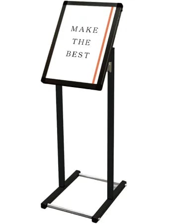 ブラックフロアバリウススタンドI型 A3縦