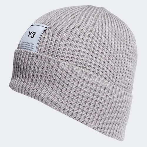 Y-3 CLASSIC BEANIE ニットキャップ GR4118   SOLID GREY