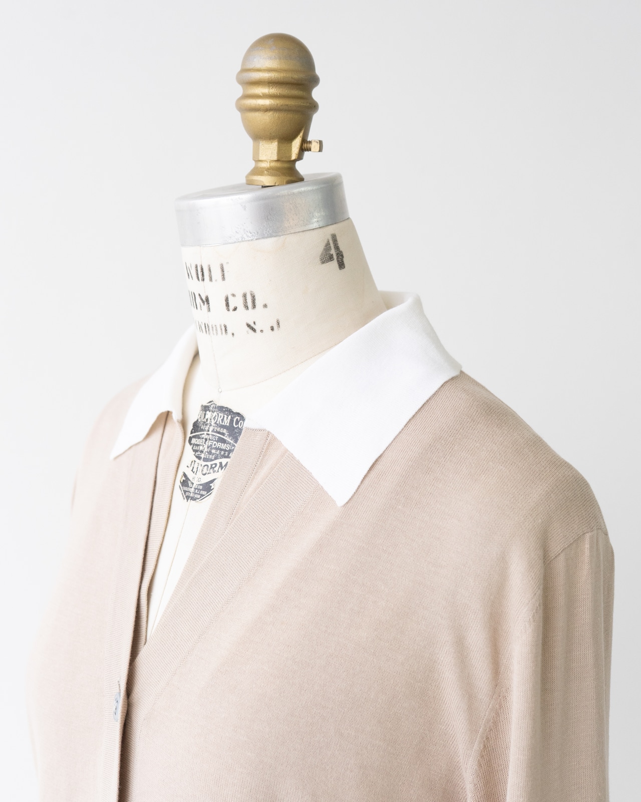 〈Hermès by martin margiela〉Cardigan and Sleeveless top