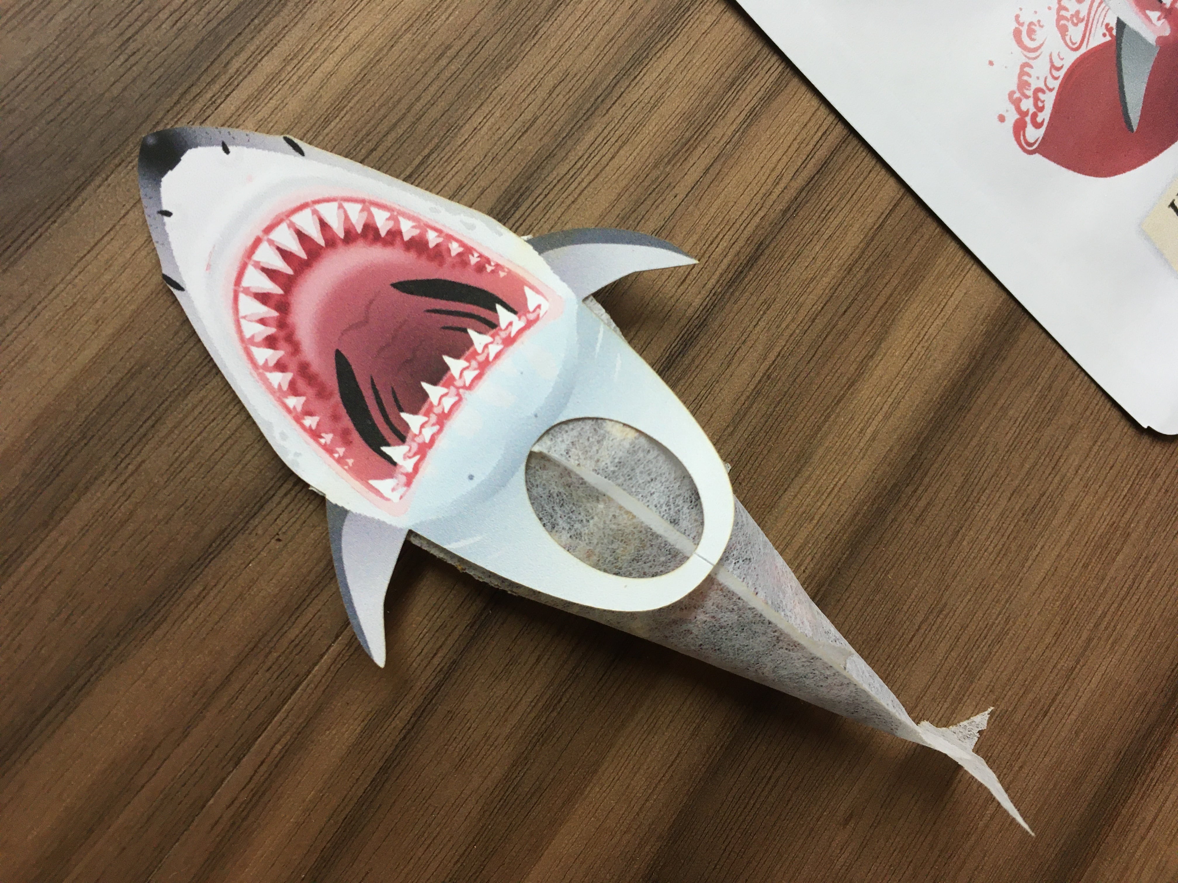 襲い来るサメのティーバッグ ブレンドハーブティー ローズヒップ ハイビスカス 3p入 オーシャンティーバッグ Ocean Teabag 襲い来るサメのティーバッグ ブレンドハーブティー ローズヒップ ハイビスカス 3p入 オーシャンティーバッグ Ocean Teabag
