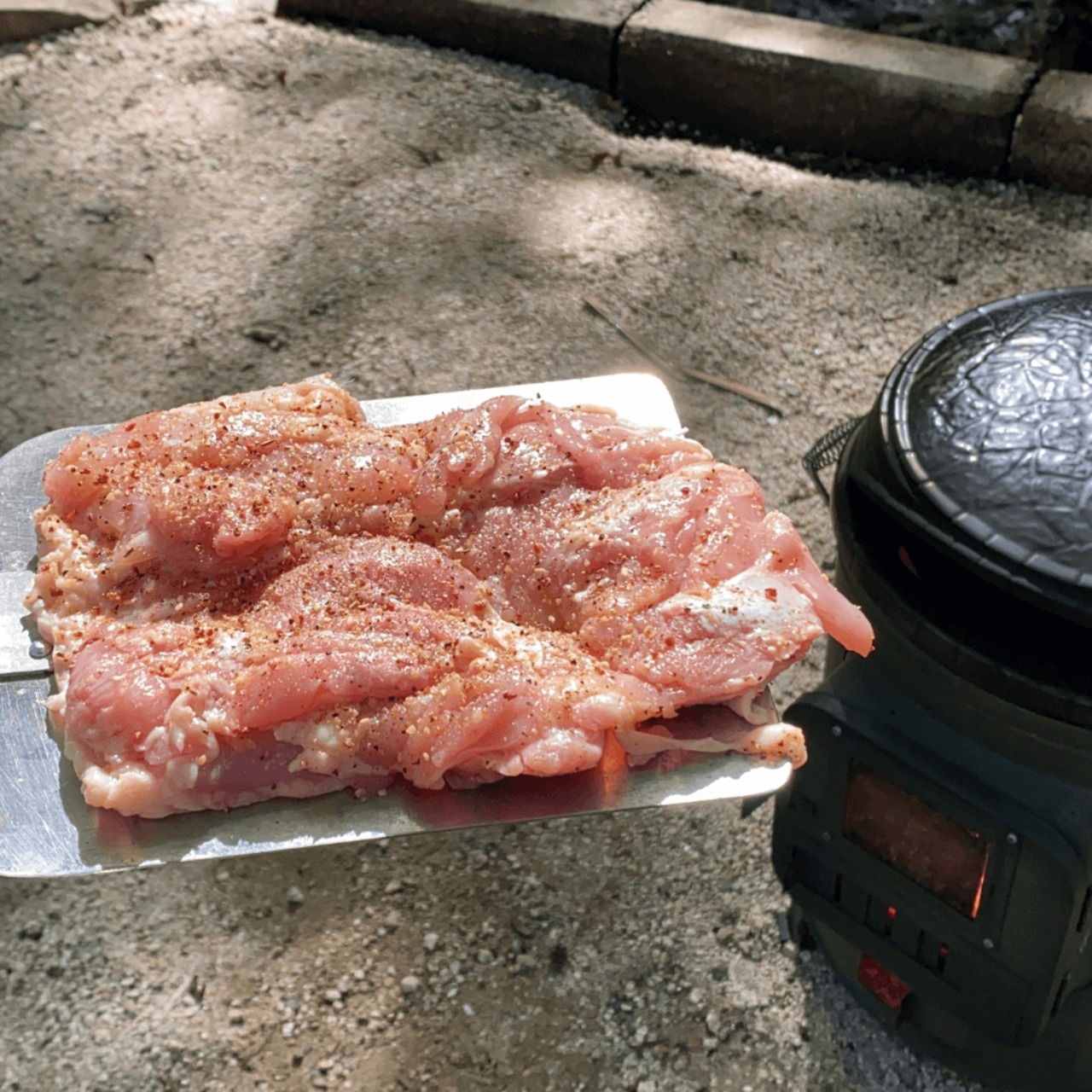 薪ストーブでガンガン加熱！Potterizza〜パリッとdeキルン〜【ピザ窯のみ】