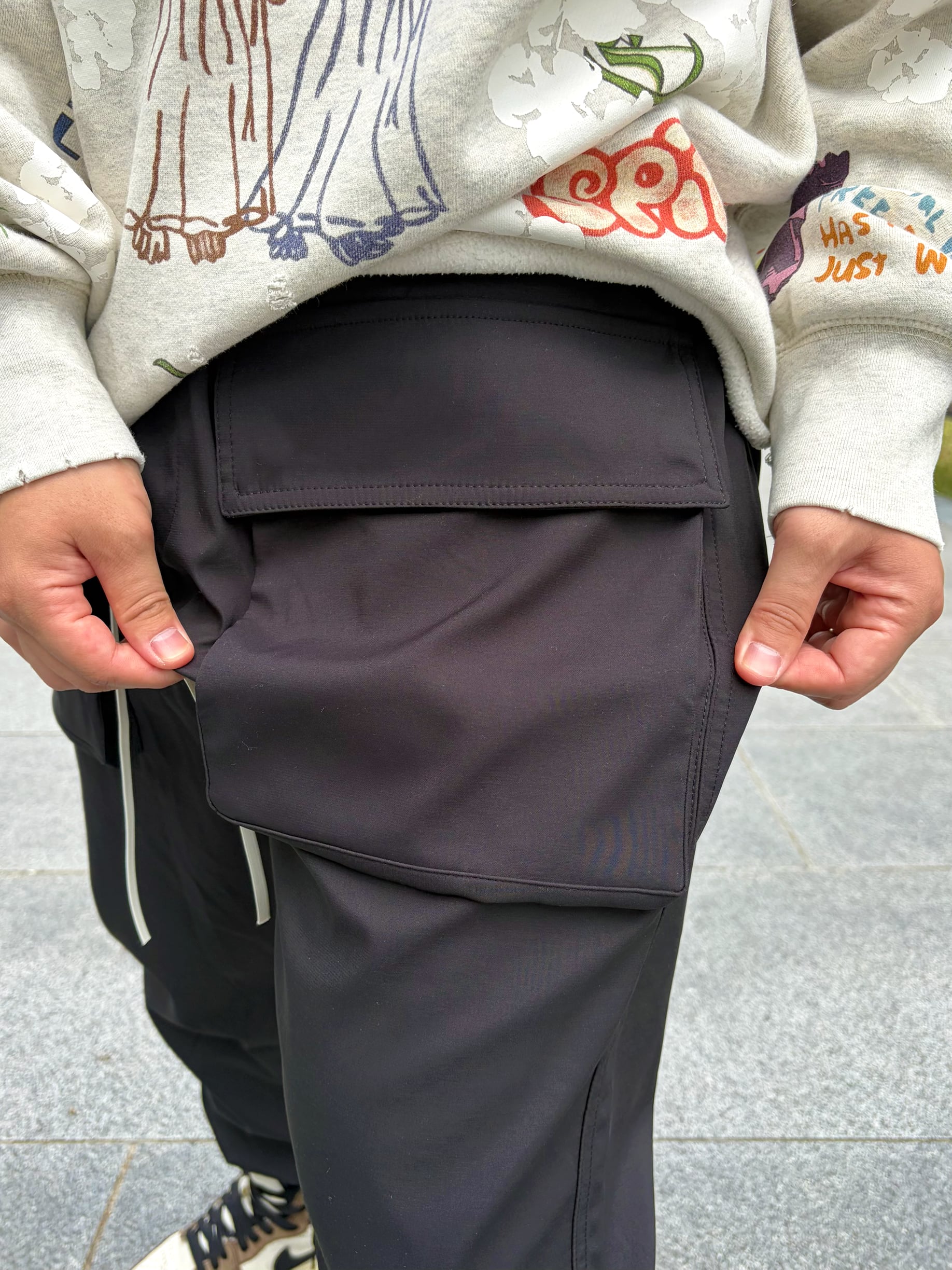 Nylon Cargo Pants | La mer surf Nylon Cargo Pants | La mer surf