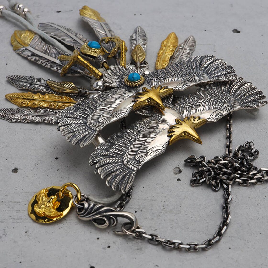 BFF 925 イーグルネックレス カスタム | Pay ID 