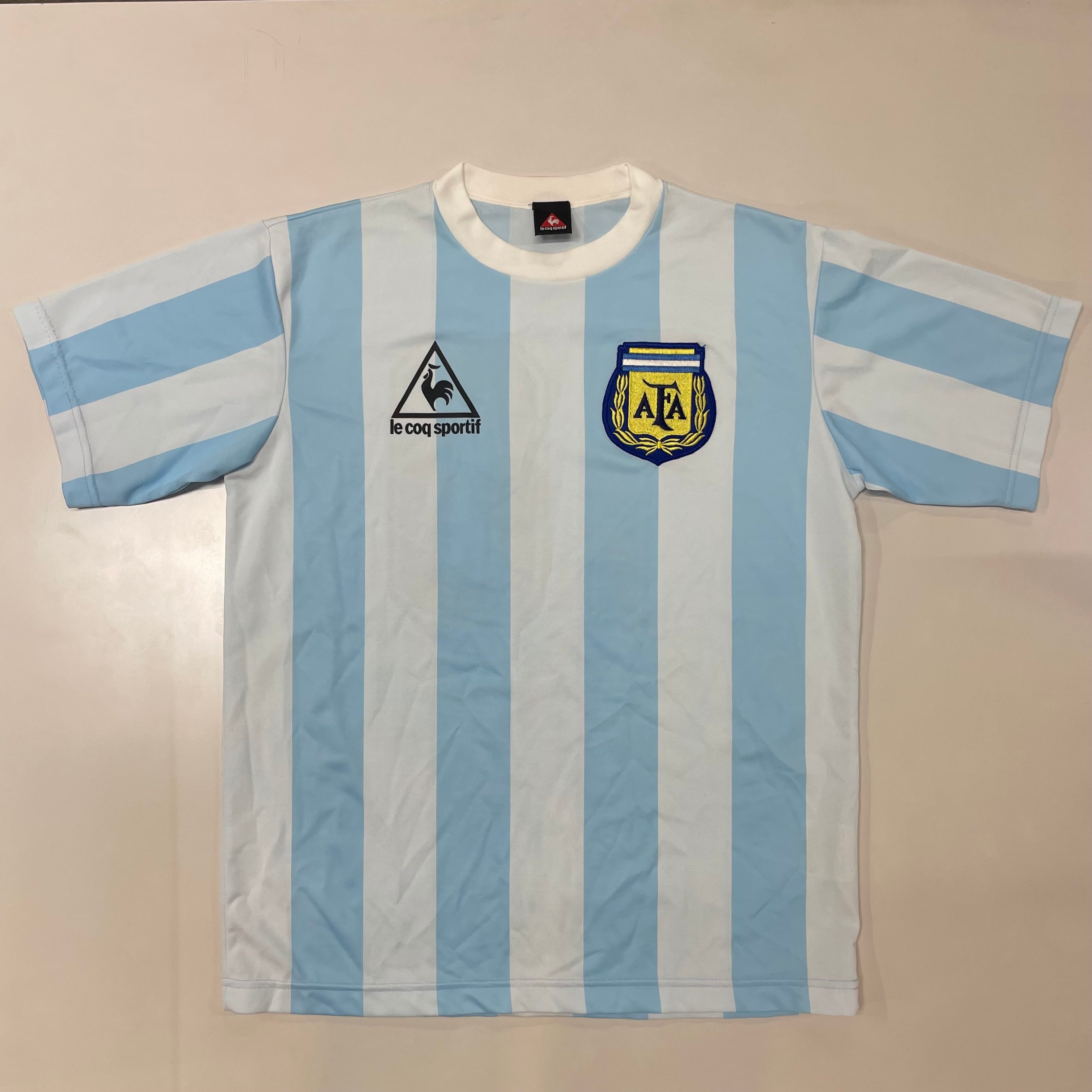 1986 le coq sportif ルコック アルゼンチン代表レプリカ ホーム 1986 le coq sportif ルコック アルゼンチン代表レプリカ ホーム