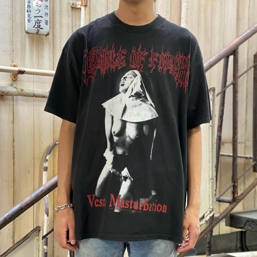 【CRADLE OF FILTH】 90年クレイドルオブフィルス Tシャツ 90's Cradle of Filth Tee “JESUS IS A CUNT” | 下北沢SPiKe＆SPiCe