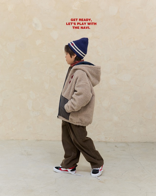 ハイコーデュロイパンツ ※ジュニアsize 【nevi】