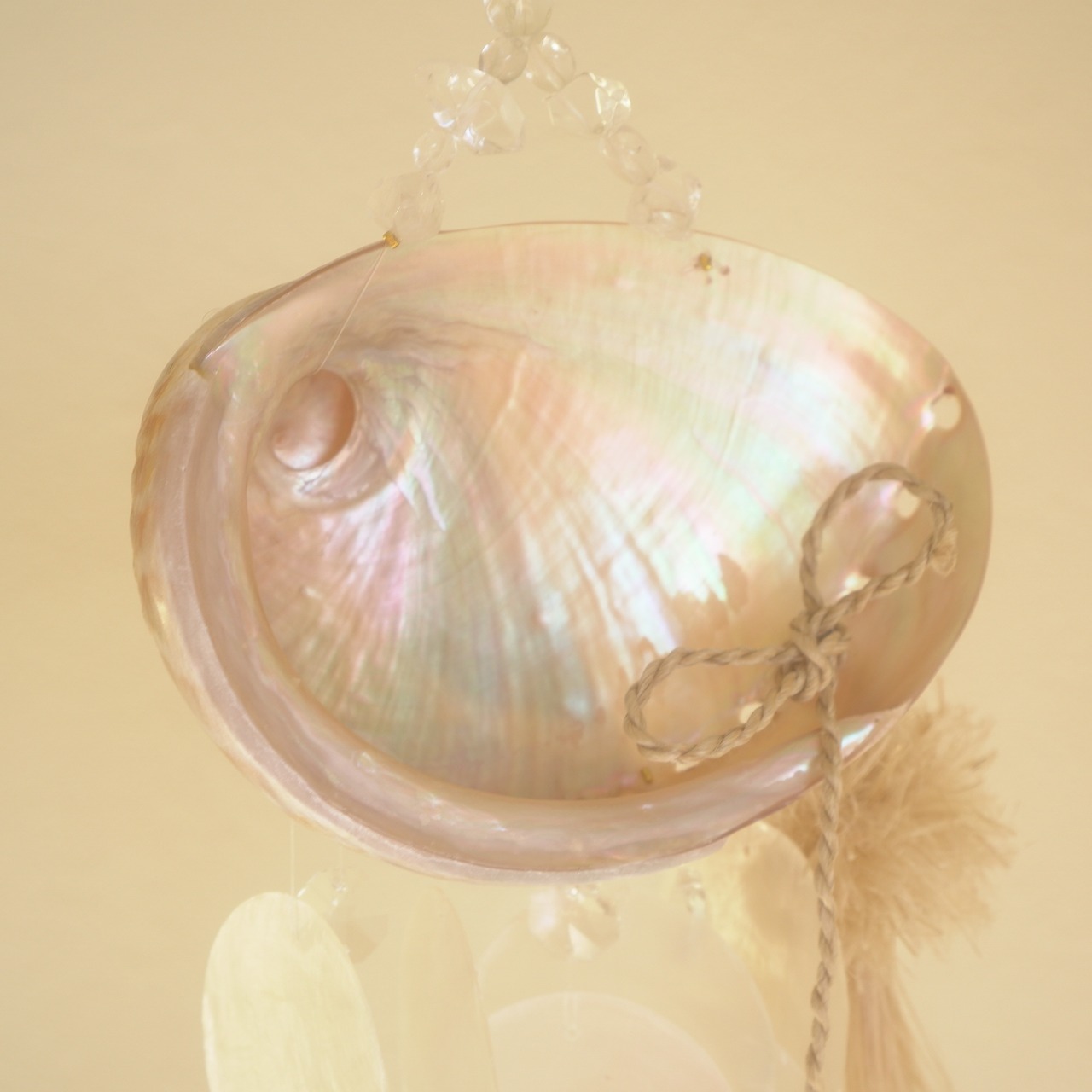 Origin Water Chime ✧ 2 Pink Beige / 起源の水の光と音 / Ocean Origin Light