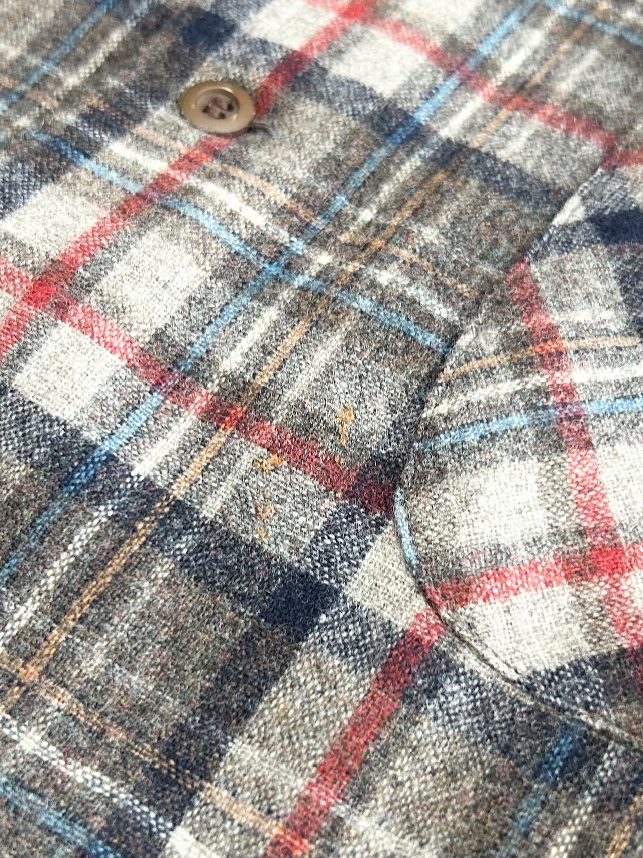 70s PENDLETON WOOL SHIRT MADE IN USA Size XL