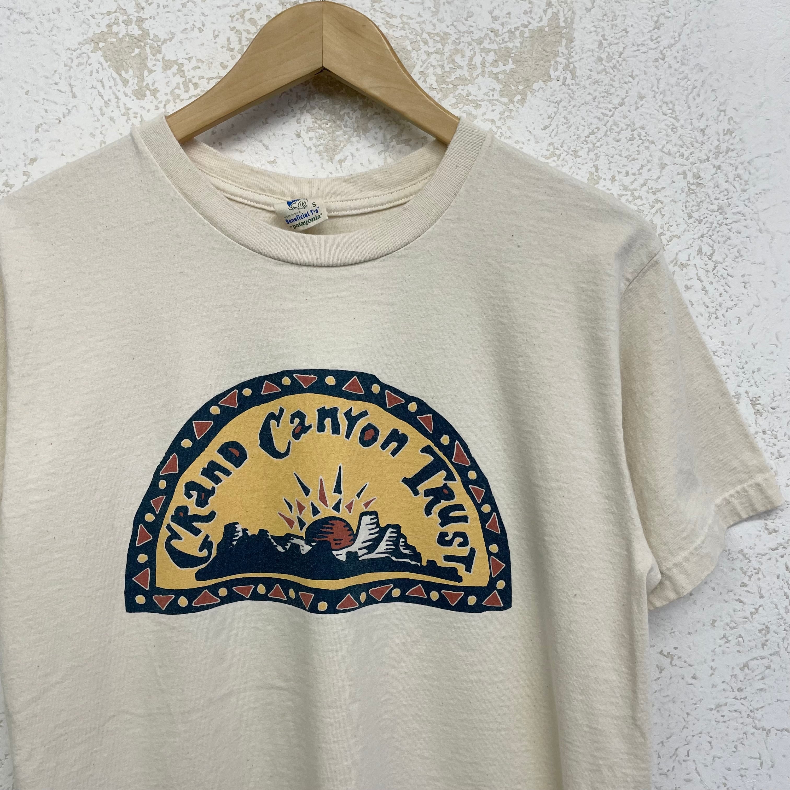 90's patagonia Beneficial T's made in USA size/S パタゴニア ベネ