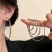 Yiwei Studio サークルイヤリング 3-7cm 선물