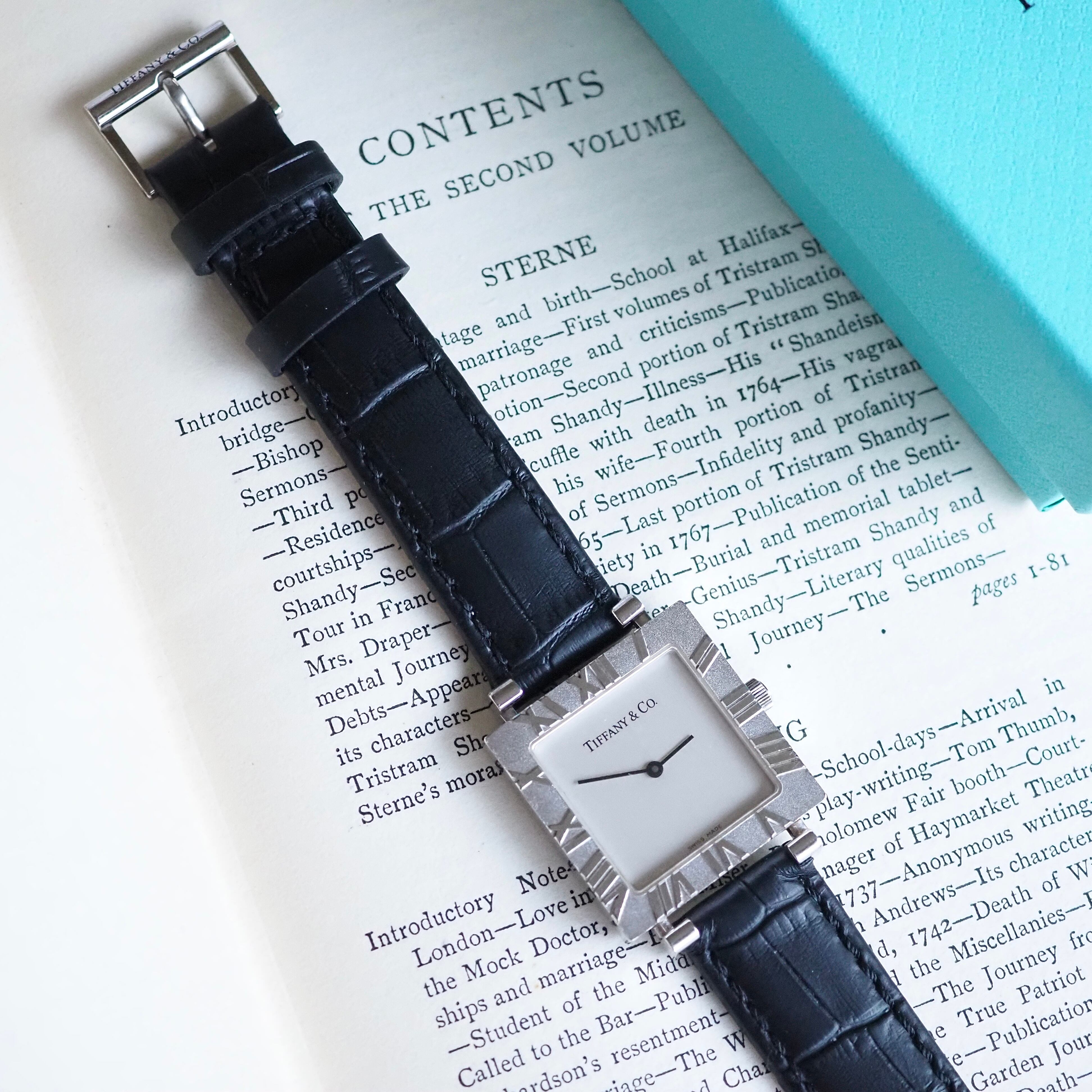 Tiffany&Co. ティファニー アトラススクエア 銀無垢 ユニセックス